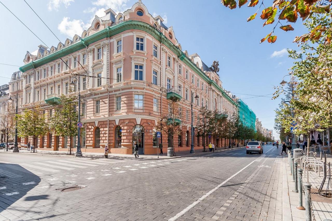 Central Apartment In Gedimino Av By Urban Rent Vilnius Bagian luar foto